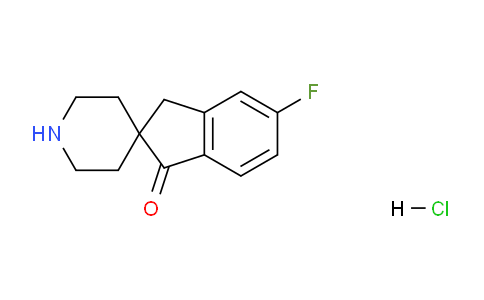 CAS No. 1447608-08-3, 5-Fluorospiro[indene-2,4'-piperidin]-1(3H)-one hydrochloride
