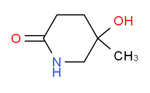 CAS No. 501435-45-6, 5-Hydroxy-5-methylpiperidin-2-one