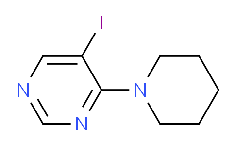 CAS No. 1479797-26-6, 5-Iodo-4-(piperidin-1-yl)pyrimidine