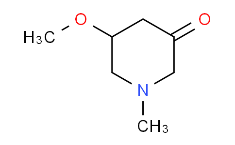 CAS No. 346655-76-3, 5-methoxy-1-methylpiperidin-3-one