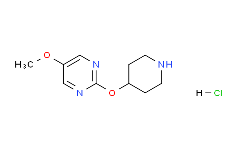 CAS No. 1707714-46-2, 5-Methoxy-2-(piperidin-4-yloxy)pyrimidine hydrochloride