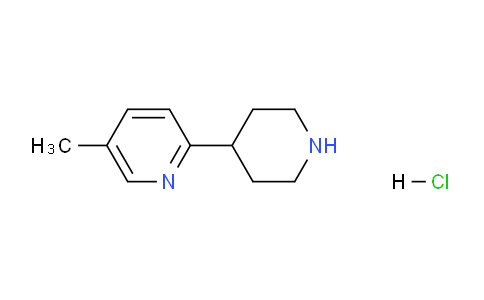 CAS No. 1361116-83-7, 5-Methyl-2-(piperidin-4-yl)pyridine hydrochloride