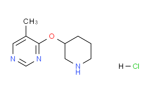 CAS No. 1779133-07-1, 5-Methyl-4-(piperidin-3-yloxy)pyrimidine hydrochloride