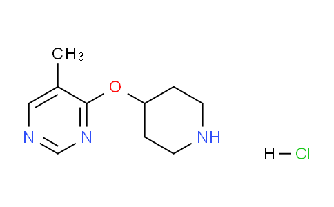 CAS No. 1779128-26-5, 5-Methyl-4-(piperidin-4-yloxy)pyrimidine hydrochloride