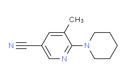 CAS No. 1355222-37-5, 5-Methyl-6-(piperidin-1-yl)nicotinonitrile