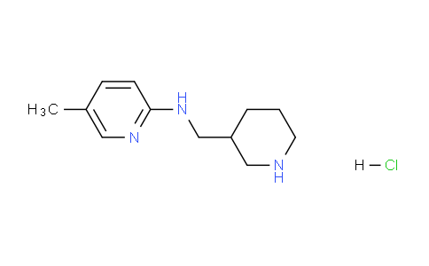 CAS No. 1185312-77-9, 5-methyl-N-(piperidin-3-ylmethyl)pyridin-2-amine hydrochloride