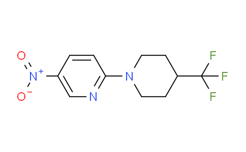 CAS No. 175277-61-9, 5-Nitro-2-(4-(trifluoromethyl)piperidin-1-yl)pyridine