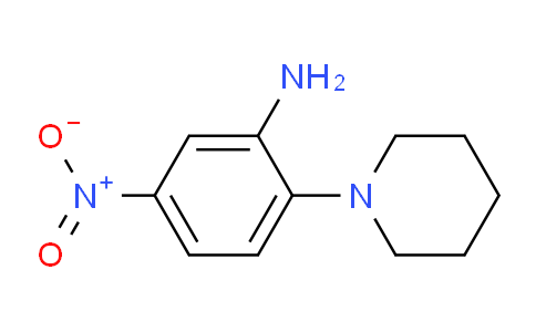 CAS No. 5367-58-8, 5-Nitro-2-(piperidin-1-yl)aniline