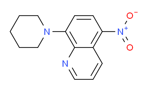 CAS No. 142315-99-9, 5-Nitro-8-(piperidin-1-yl)quinoline