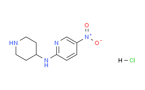 CAS No. 1233954-90-9, 5-Nitro-N-(piperidin-4-yl)pyridin-2-amine hydrochloride