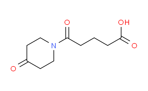 CAS No. 675602-62-7, 5-Oxo-5-(4-oxopiperidin-1-yl)pentanoic acid