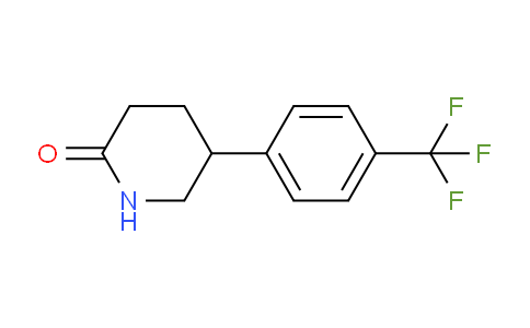 CAS No. 87922-74-5, 5-[4-(Trifluoromethyl)phenyl]-2-piperidone