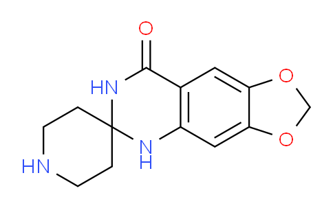 CAS No. 1355195-89-9, 5H-Spiro[[1,3]dioxolo[4,5-g]quinazoline-6,4'-piperidin]-8(7H)-one
