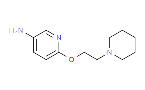 CAS No. 561277-09-6, 6-(2-(Piperidin-1-yl)ethoxy)pyridin-3-amine