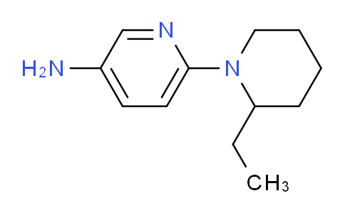 CAS No. 1017358-22-3, 6-(2-Ethylpiperidin-1-yl)pyridin-3-amine