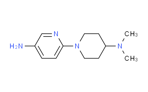 CAS No. 1007869-43-3, 6-(4-(Dimethylamino)piperidin-1-yl)pyridin-3-amine