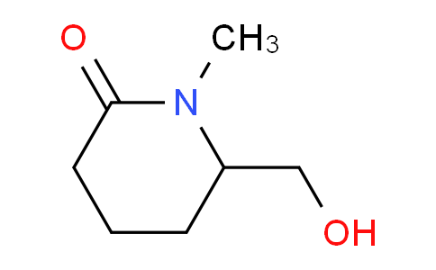 CAS No. 20845-30-1, 6-(Hydroxymethyl)-1-methylpiperidin-2-one