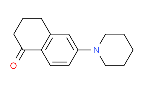 CAS No. 92651-65-5, 6-(Piperidin-1-yl)-3,4-dihydronaphthalen-1(2H)-one