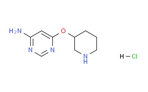 CAS No. 1353973-01-9, 6-(Piperidin-3-yloxy)pyrimidin-4-amine hydrochloride