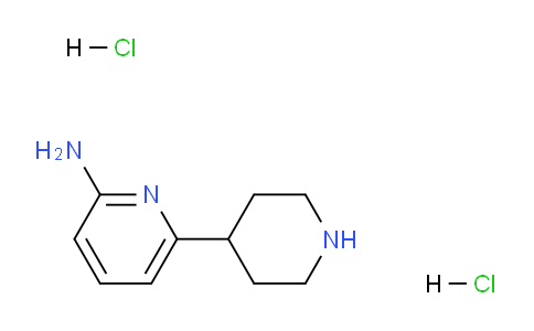CAS No. 2044704-47-2, 6-(Piperidin-4-yl)pyridin-2-amine dihydrochloride