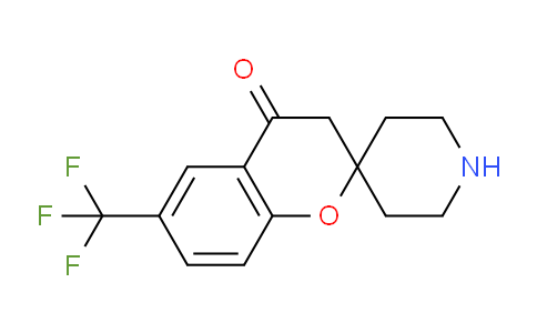 CAS No. 1051654-96-6, 6-(Trifluoromethyl)spiro[chroman-2,4'-piperidin]-4-one