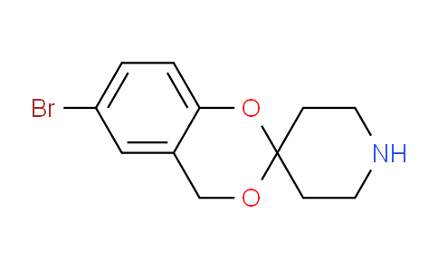 CAS No. 815580-04-2, 6-Bromo-4H-spiro[benzo[d][1,3]dioxine-2,4'-piperidine]