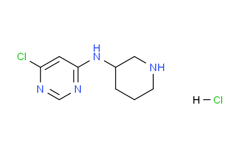 CAS No. 1185309-48-1, 6-Chloro-N-(piperidin-3-yl)pyrimidin-4-amine hydrochloride