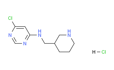 CAS No. 1185312-08-6, 6-Chloro-N-(piperidin-3-ylmethyl)pyrimidin-4-amine hydrochloride