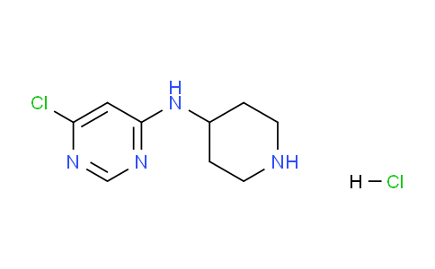 CAS No. 1185318-56-2, 6-Chloro-N-(piperidin-4-yl)pyrimidin-4-amine hydrochloride