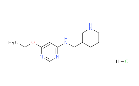 CAS No. 1353965-92-0, 6-Ethoxy-N-(piperidin-3-ylmethyl)pyrimidin-4-amine hydrochloride