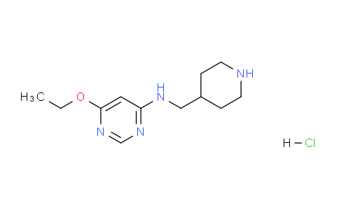 CAS No. 1353966-73-0, 6-Ethoxy-N-(piperidin-4-ylmethyl)pyrimidin-4-amine hydrochloride