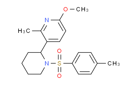 DY639357 | 1352503-86-6 | 6-Methoxy-2-methyl-3-(1-tosylpiperidin-2-yl)pyridine