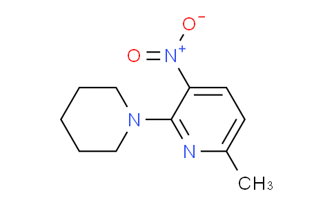 CAS No. 179010-39-0, 6-Methyl-3-nitro-2-(piperidin-1-yl)pyridine