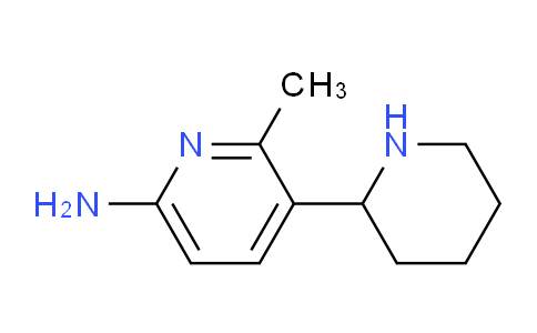 CAS No. 1270501-37-5, 6-Methyl-5-(piperidin-2-yl)pyridin-2-amine