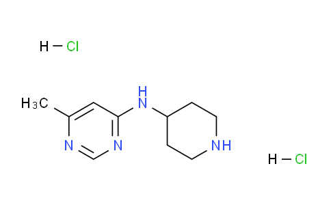 CAS No. 1448855-02-4, 6-Methyl-N-(piperidin-4-yl)pyrimidin-4-amine dihydrochloride
