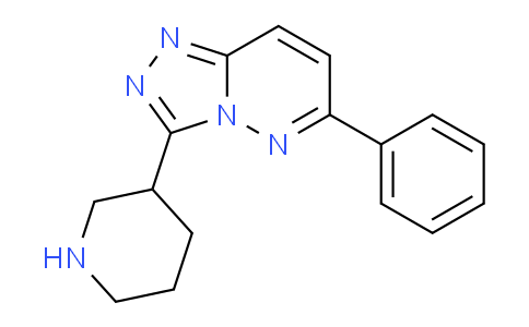CAS No. 1706439-20-4, 6-Phenyl-3-(piperidin-3-yl)-[1,2,4]triazolo[4,3-b]pyridazine