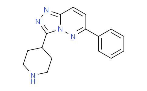 CAS No. 1284819-82-4, 6-Phenyl-3-(piperidin-4-yl)-[1,2,4]triazolo[4,3-b]pyridazine