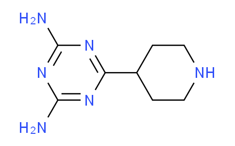 CAS No. 865074-90-4, 6-Piperidin-4-yl-[1,3,5]triazine-2,4-diamine