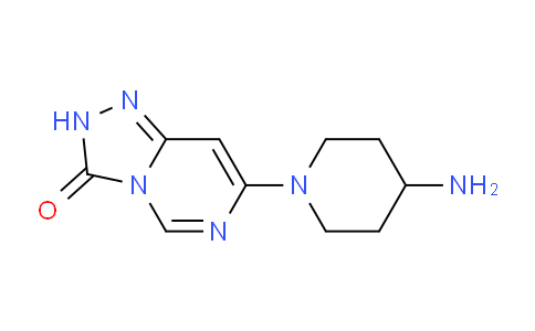 CAS No. 1500604-57-8, 7-(4-Aminopiperidin-1-yl)-[1,2,4]triazolo[4,3-c]pyrimidin-3(2H)-one