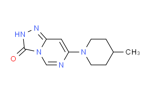 CAS No. 1708178-73-7, 7-(4-Methylpiperidin-1-yl)-[1,2,4]triazolo[4,3-c]pyrimidin-3(2H)-one