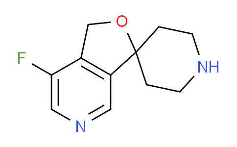CAS No. 1283090-73-2, 7-Fluoro-1H-spiro[furo[3,4-c]pyridine-3,4'-piperidine]