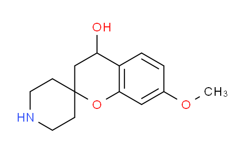 CAS No. 1215949-21-5, 7-Methoxyspiro[chroman-2,4'-piperidin]-4-ol
