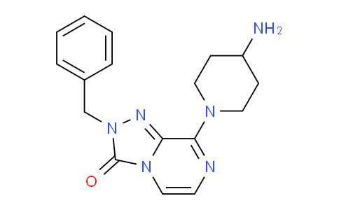 CAS No. 1713713-94-0, 8-(4-Aminopiperidin-1-yl)-2-benzyl-[1,2,4]triazolo[4,3-a]pyrazin-3(2H)-one
