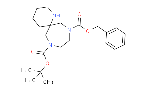 CAS No. 1251000-78-8, 8-Benzyl 11-tert-butyl 1,8,11-triazaspiro[5.6]dodecane-8,11-dicarboxylate