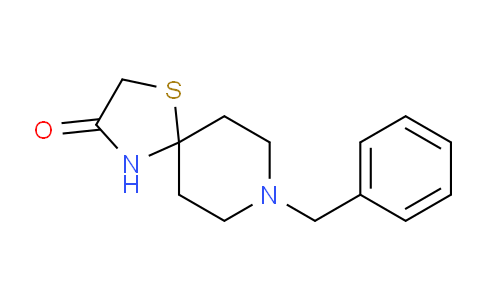 CAS No. 32533-11-2, 8-Benzyl-1-thia-4,8-diazaspiro[4.5]decan-3-one