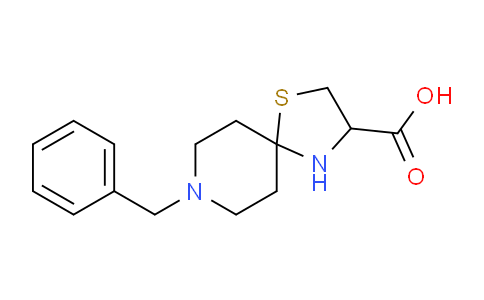 CAS No. 55944-38-2, 8-Benzyl-1-thia-4,8-diazaspiro[4.5]decane-3-carboxylic acid