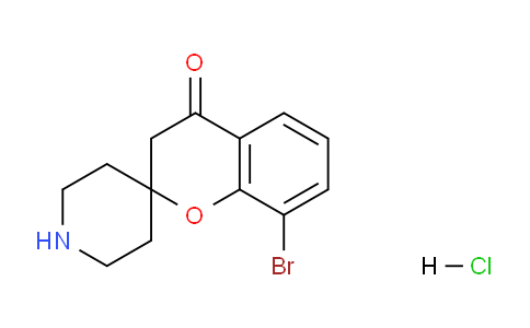 CAS No. 1245738-49-1, 8-Bromospiro[chroman-2,4'-piperidin]-4-one hydrochloride