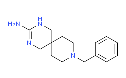 CAS No. 1251003-44-7, 9-Benzyl-2,4,9-triazaspiro[5.5]undec-2-en-3-amine