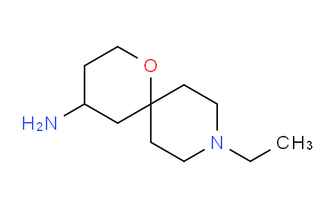 CAS No. 1708168-12-0, 9-Ethyl-1-oxa-9-azaspiro[5.5]undecan-4-amine