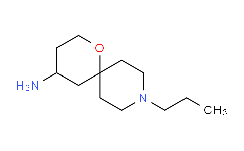 CAS No. 1779122-11-0, 9-Propyl-1-oxa-9-azaspiro[5.5]undecan-4-amine